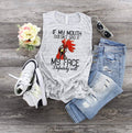 Funny Chicken Mom Tank Top: Sassy Farm Owner Tee