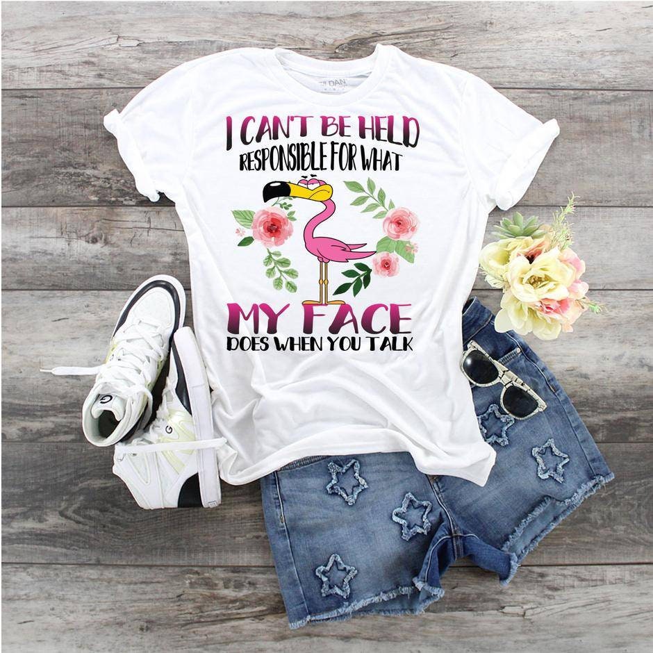 Funny Flamingo T-Shirt: Sarcastic Animal Lover Gift