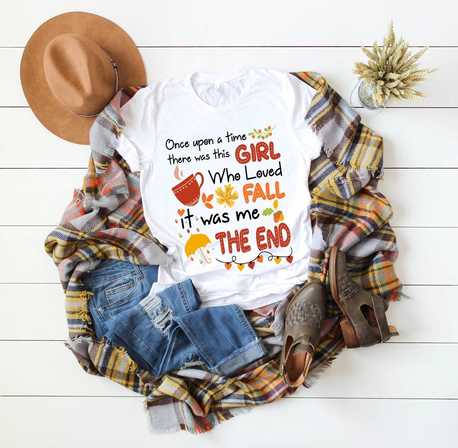 Fall Lover Bella Canvas T-Shirt: Autumnal Vibes Gift
