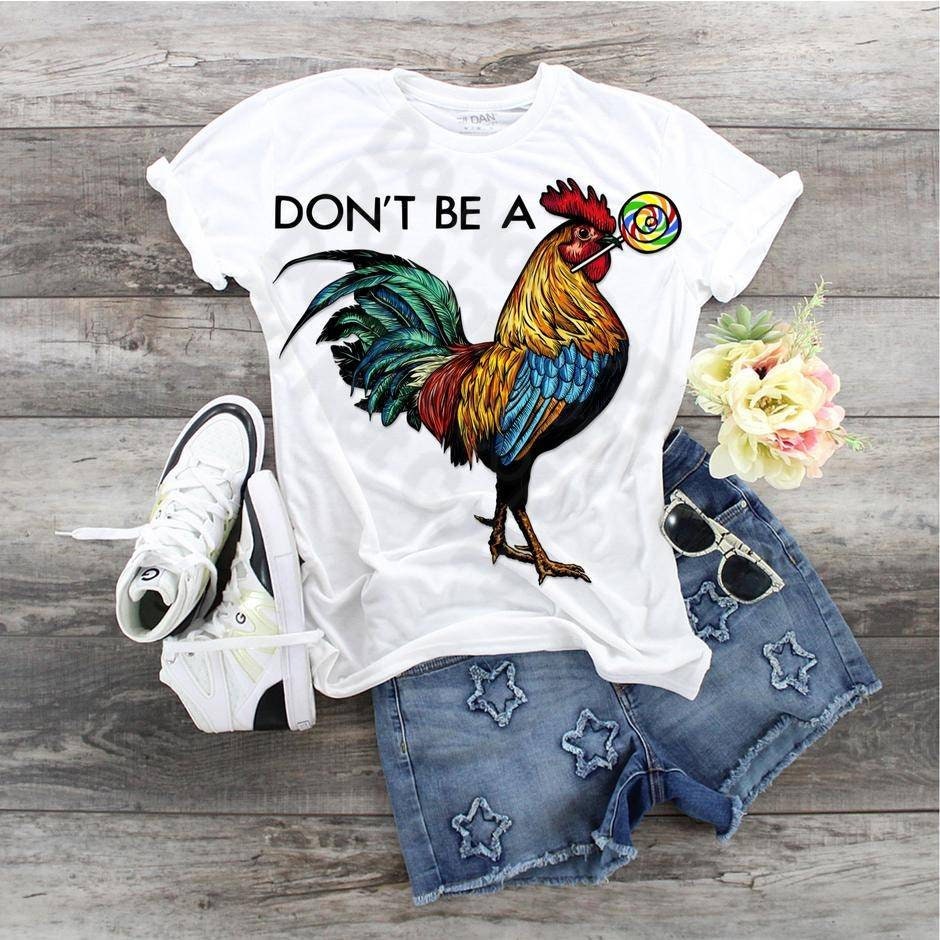 Funny Rooster Graphic Tee, Chicken Lover Shirt