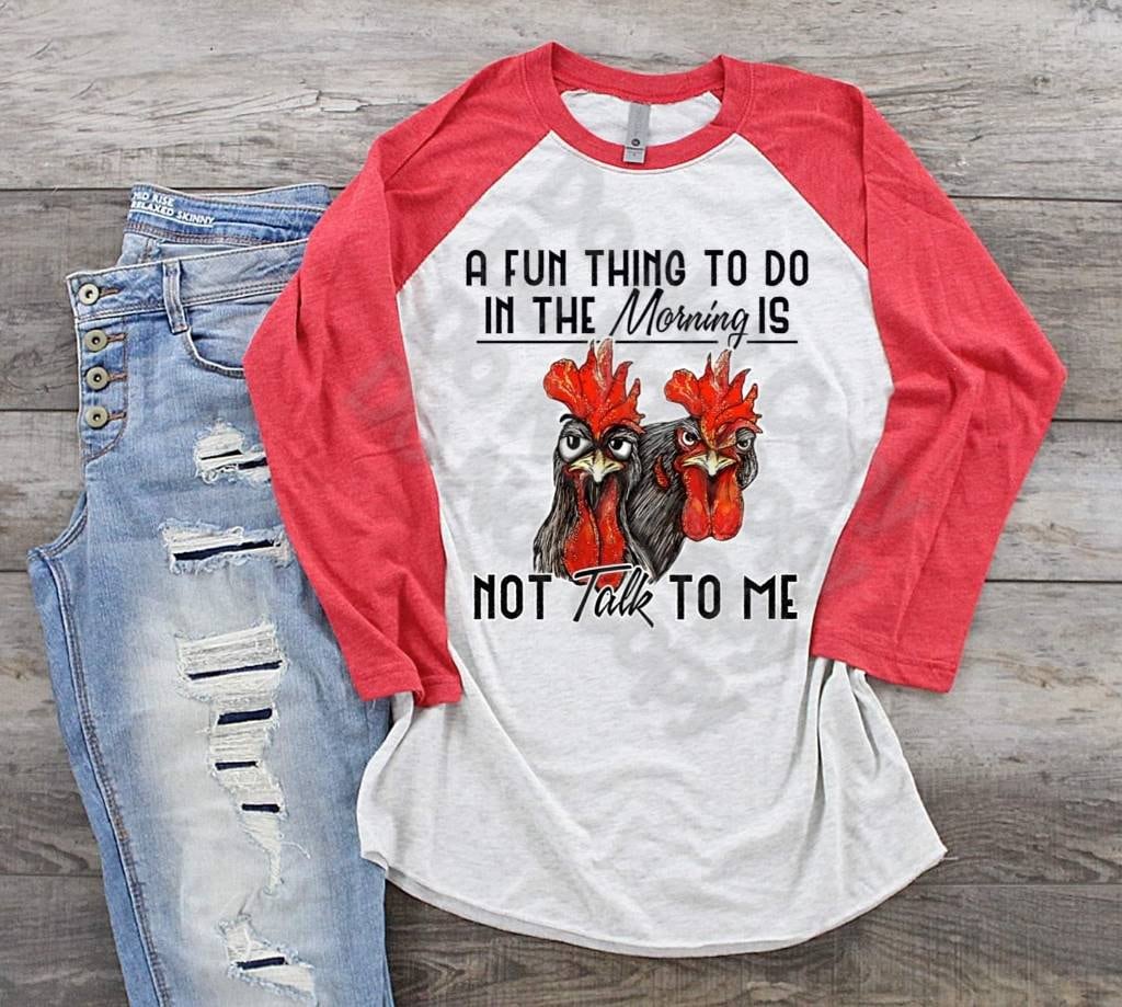 Funny Chicken Rooster Shirt: Introvert Farm Tee