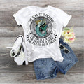 Youth Mermaid Hippie Lioness Sailor Tee, Bella Canvas