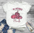 Pink Pumpkin Breast Cancer Awareness Unisex Tee