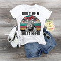 Salty Heifer Cow Shirt: Funny Sarcastic Farm Tee
