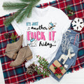 Funny Unicorn F*ck It Friday T-Shirt - Adult Design
