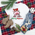 Merry Pigmas T-Shirt: Reindeer Pig Christmas Tee