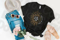 Sun and Moon Graphic Tee: Spiritual Bella Canvas Shirt