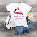 Flock Off Heifer Flamingo Shirt - Funny Bird Lover Tee