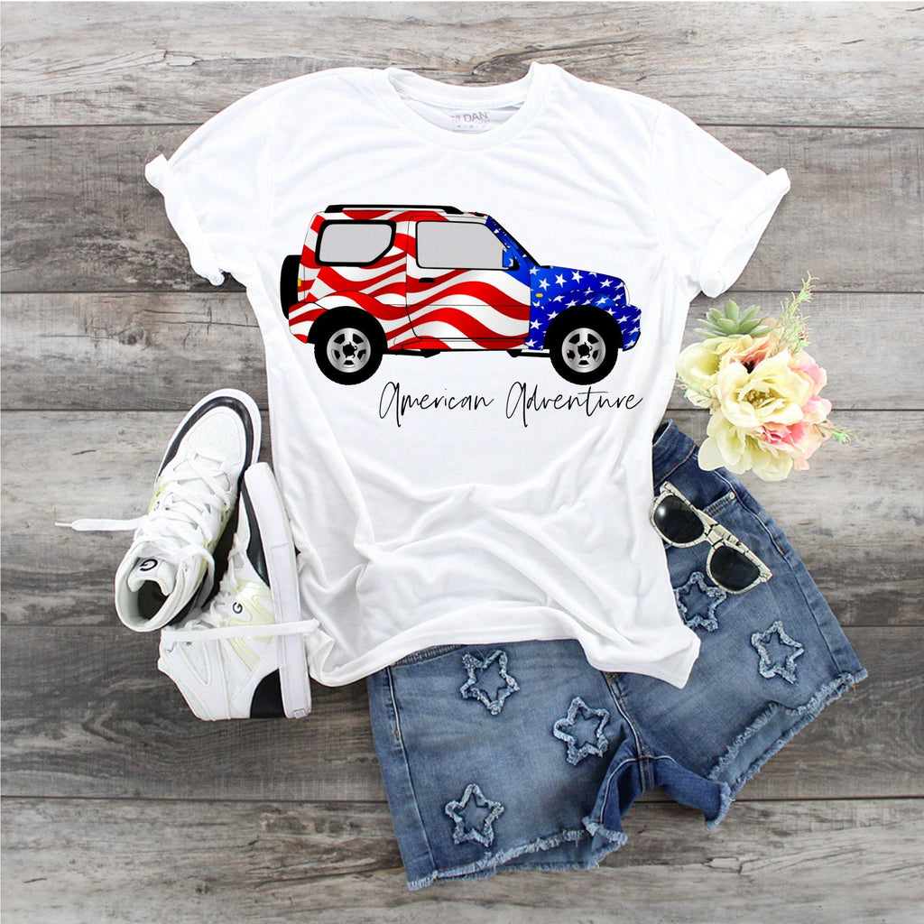 American Adventure Patriotic car/truck design