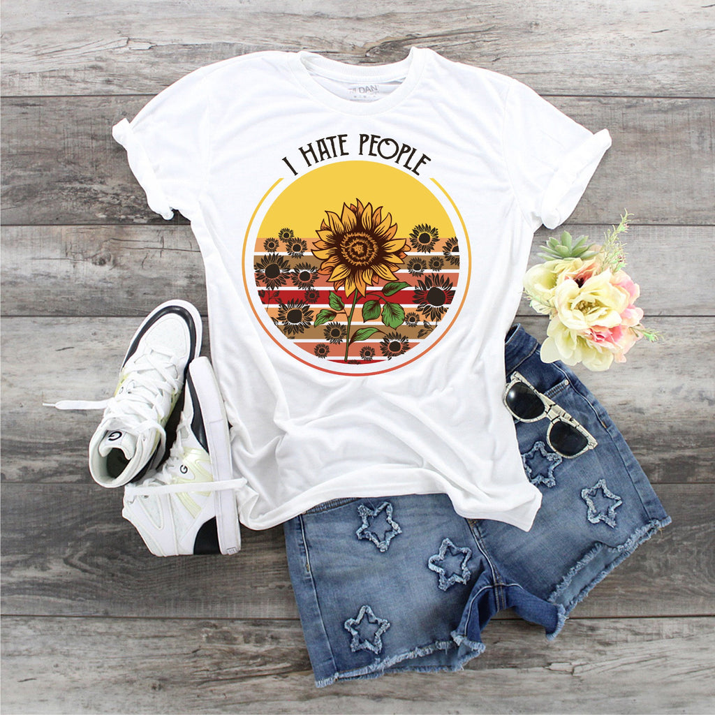 I Hate People Sunflowers ... design