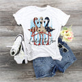 Red White Blue Flamingo 4th of July Shirt