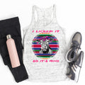Cow I Licked It Serape Tank Top - Bella Canvas Flowy Tank