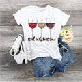 Red White Brew Wine Shirt: Patriotic 4th of July Tee