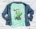 Don't Be A Prick Cactus Graphic Tee - Sarcastic Plant Lover Shirt