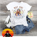 May Girl T-Shirt: Three Sides, Birthday Queen, Zodiac Tee