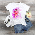 Be Brave Kind You T-Shirt, Floral Graphic Tee