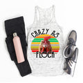 Crazy Chicken Mom Bella Canvas Tank: Funny Chicken Lover Gift