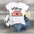 Welcome To The Shitshow T-Shirt: Funny Circus Mom/Dad Gift