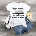 Dramatic Elephant Bella Canvas T-Shirt: Sassy Animal Tee