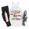 Funny Unicorn Bella Canvas Tank Top - Adult Humor Design