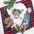 Highland Long Haired Cow Christmas.. design t-shirt