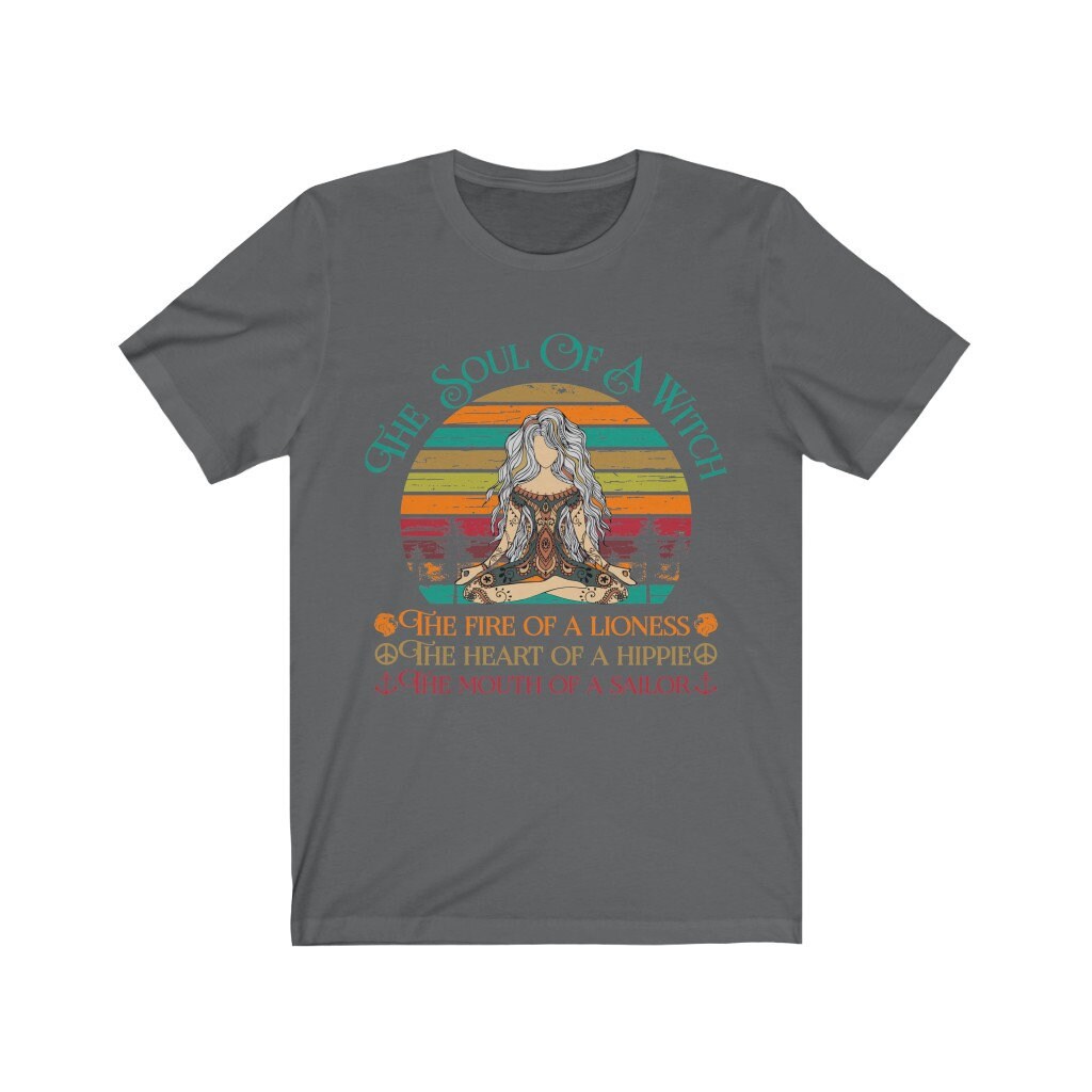 Soul of a Witch, Hippie Lioness Sailor Bella Canvas Tee