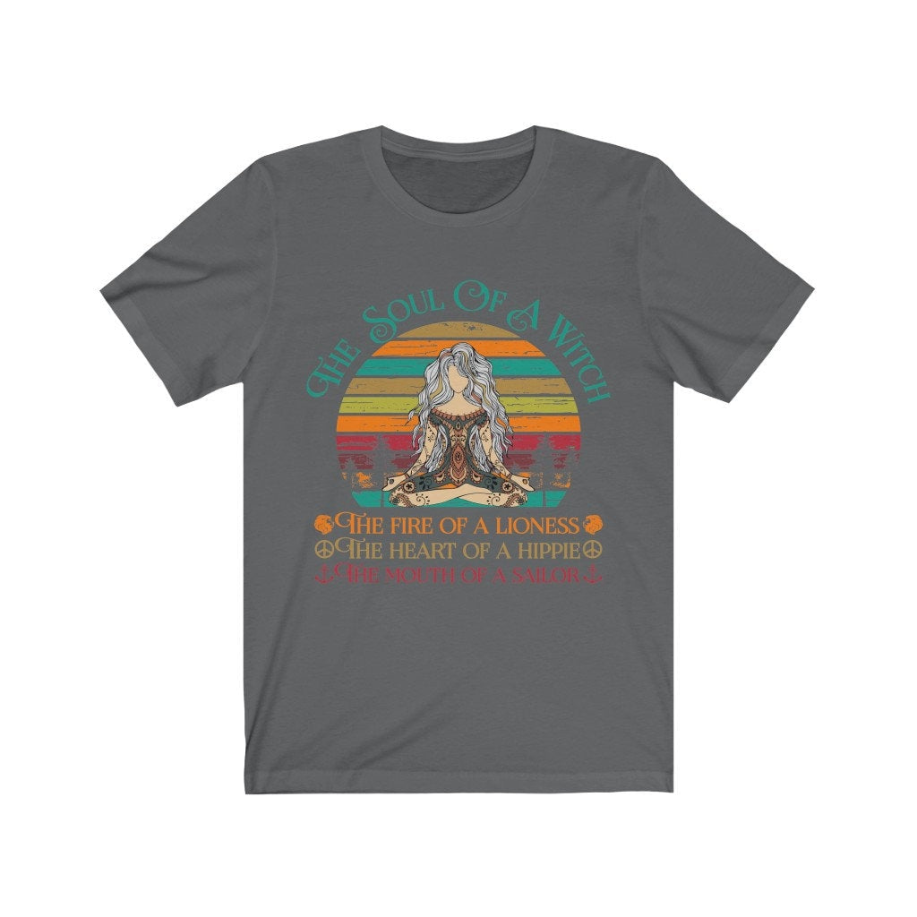 Soul of a Witch, Hippie Lioness Sailor Bella Canvas Tee