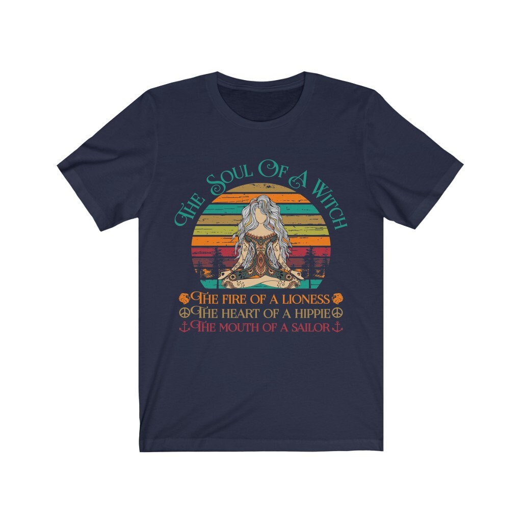 Soul of a Witch, Hippie Lioness Sailor Bella Canvas Tee