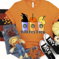 Witches Brew Coffee Shirt: Halloween Witch T-Shirt