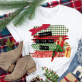 Christmas Pinup Girl Shirt, Naughty is the New Nice, Bella Canvas Tee