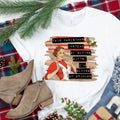 Sarcastic Christmas Pinup T-Shirt, Funny Xmas Opinion Gift