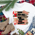 Christmas Pinup Girl T-Shirt, Naughty or Nice, Funny Tee