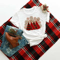 Red Buffalo Plaid Christmas Tree Shirt: Holiday Tee