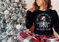 Dead Inside Christmas Skeleton Bella Canvas Shirt