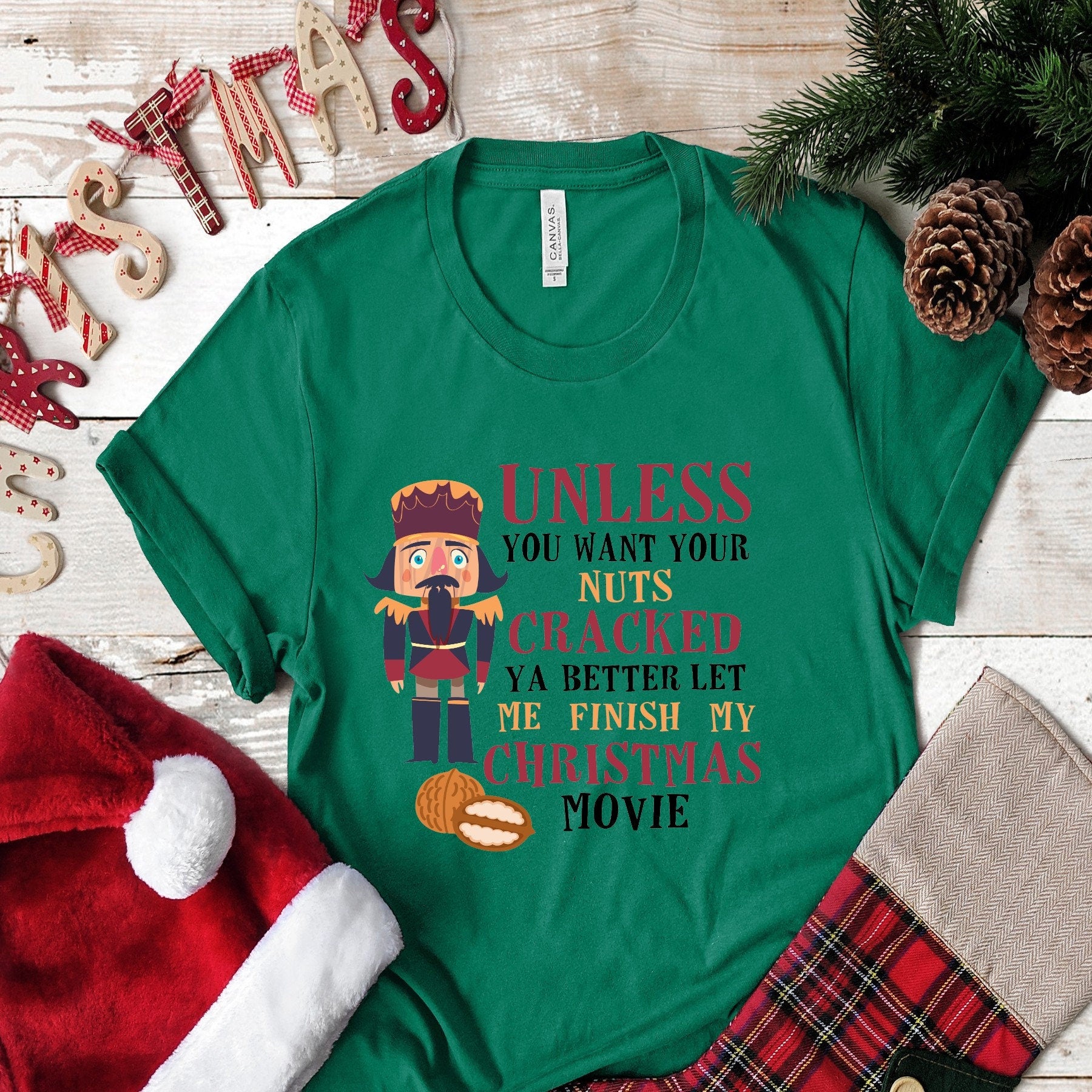 Christmas Unless You Want Your Nuts... design t-shirt