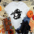 Good Witch Bad Witch Graphic T-Shirt, Halloween Tee