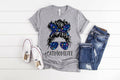 Cat Mom Life Tee: Messy Bun & Sunglasses, Cat Lover Shirt