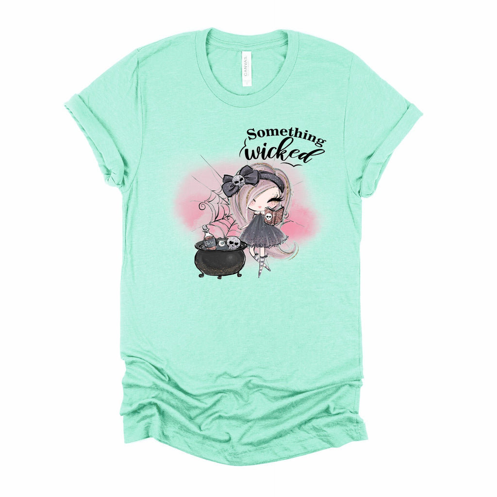 Cute Witch Halloween T-Shirt, Wicked Apparel