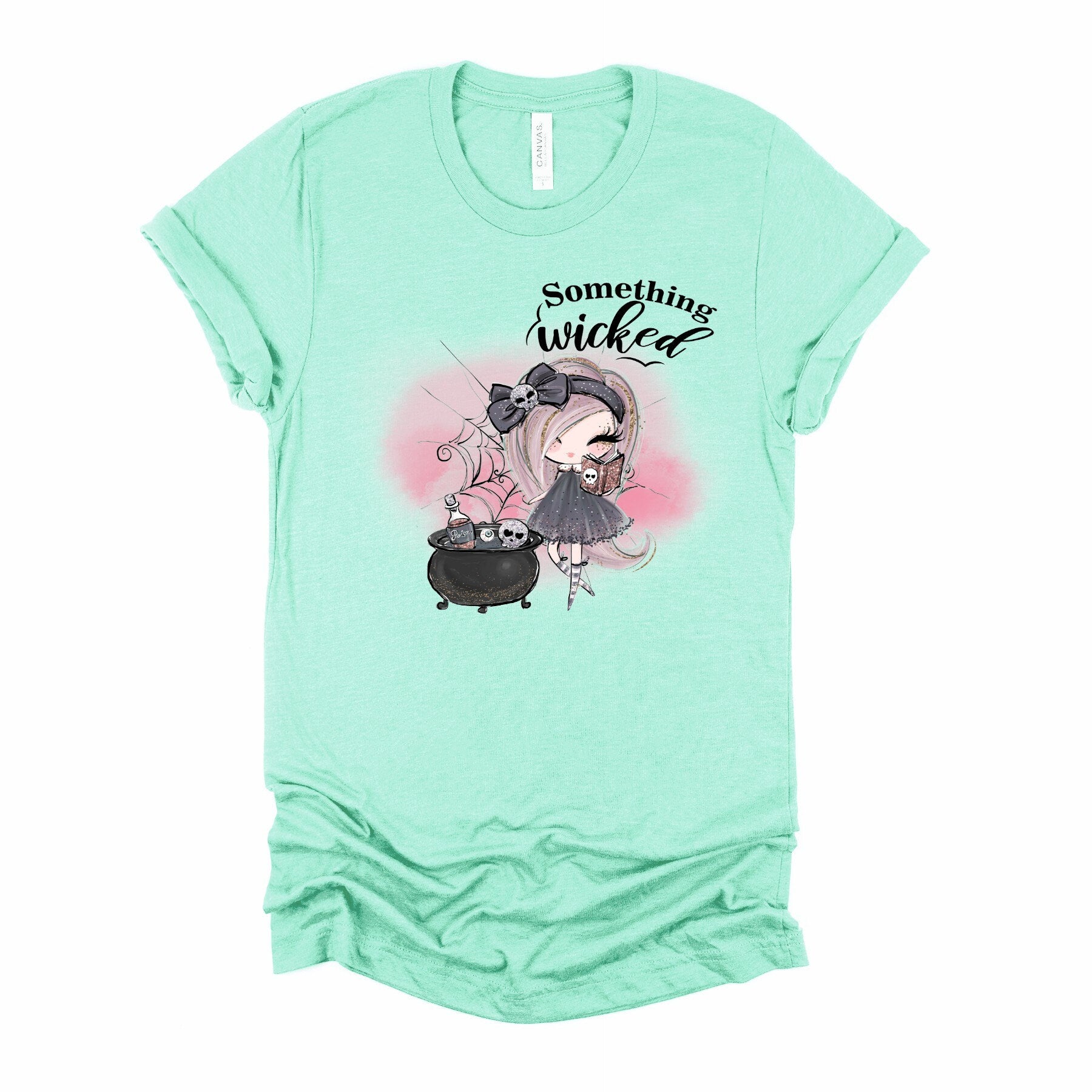 Cute Witch Halloween T-Shirt, Wicked Apparel