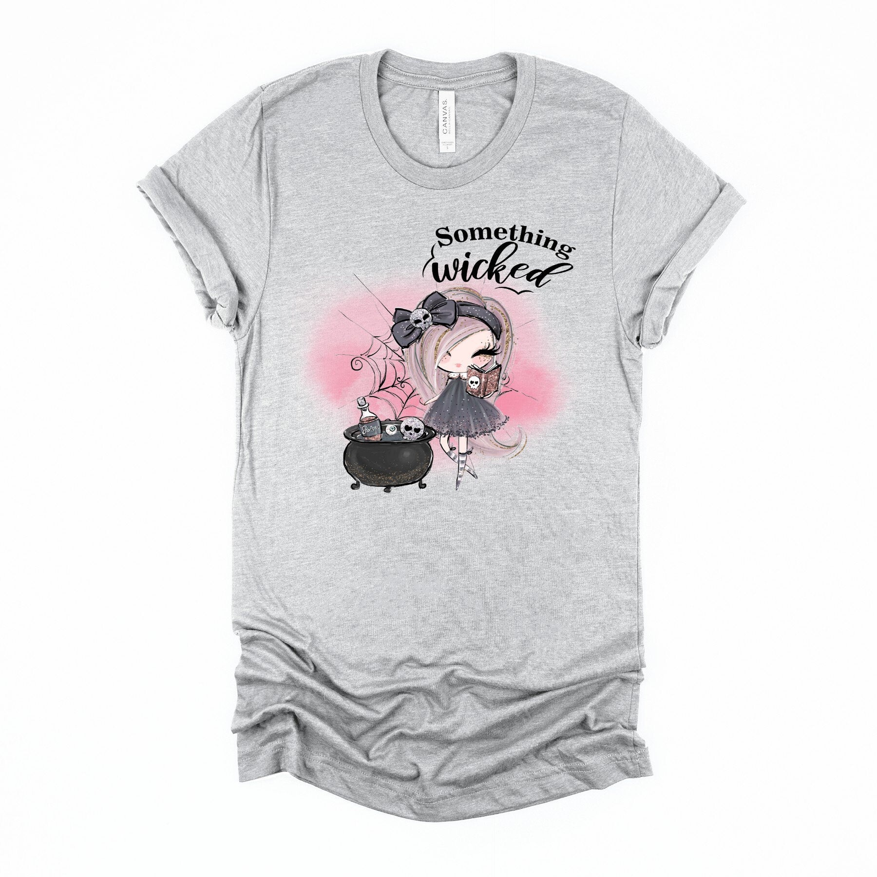 Cute Witch Halloween T-Shirt, Wicked Apparel