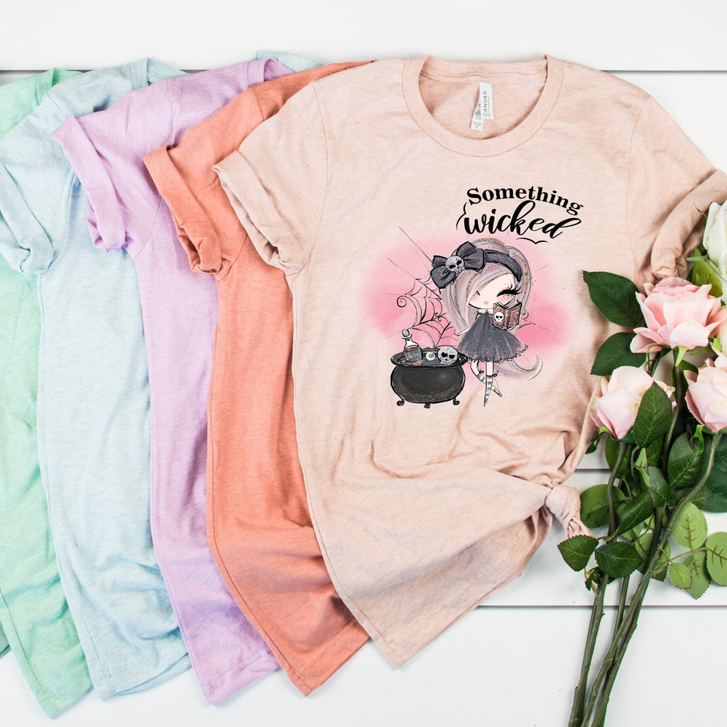 Cute Witch Halloween T-Shirt, Wicked Apparel