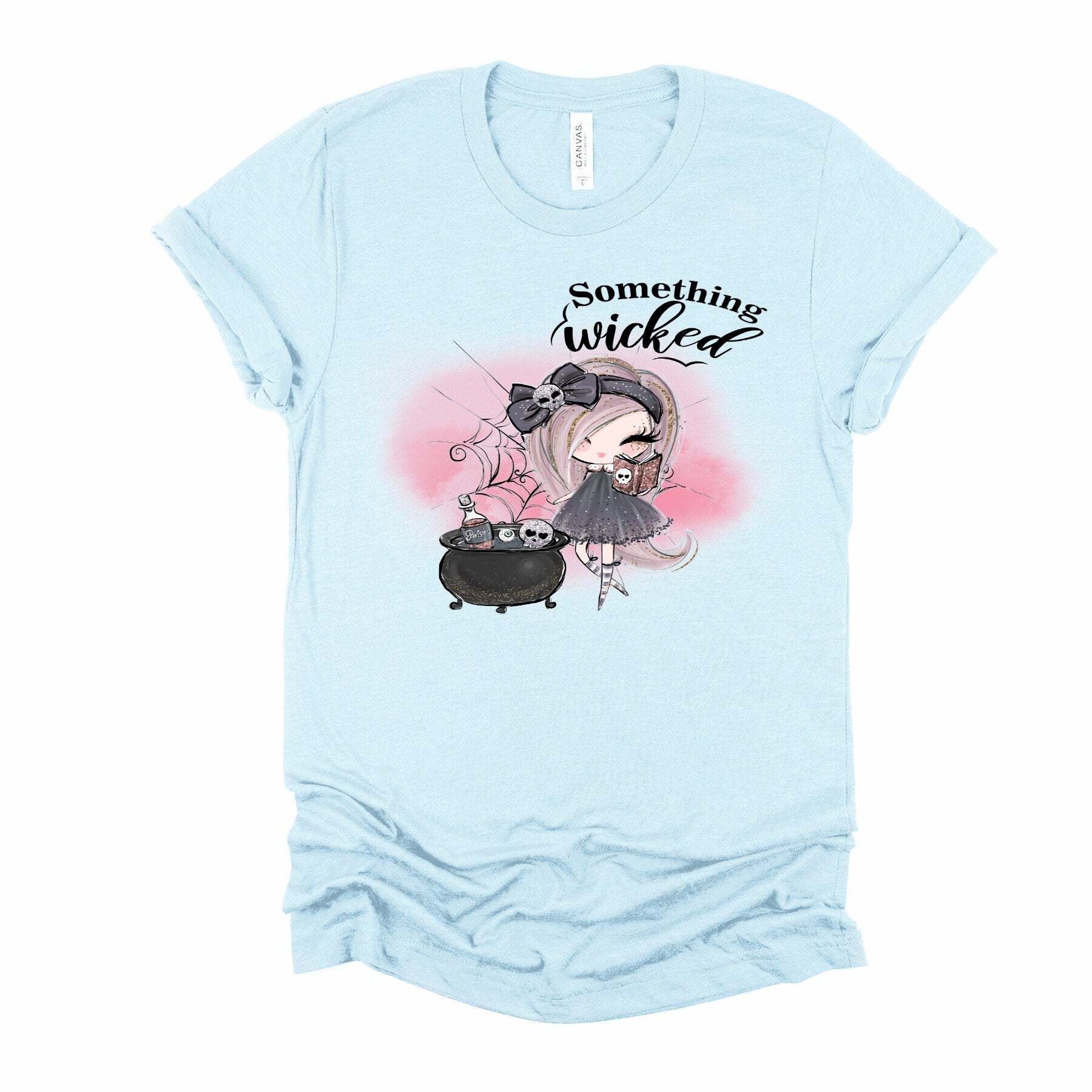 Cute Witch Halloween T-Shirt, Wicked Apparel