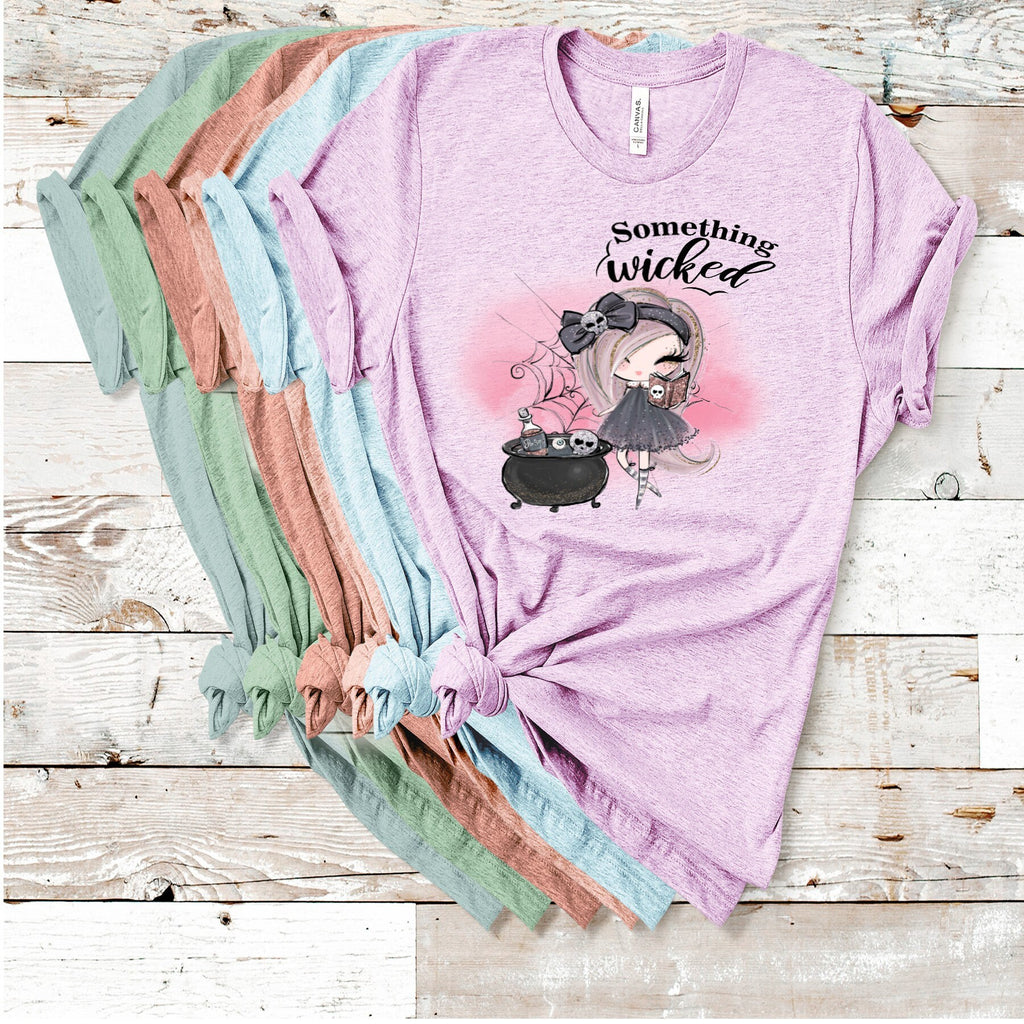 Cute Witch Halloween T-Shirt, Wicked Apparel