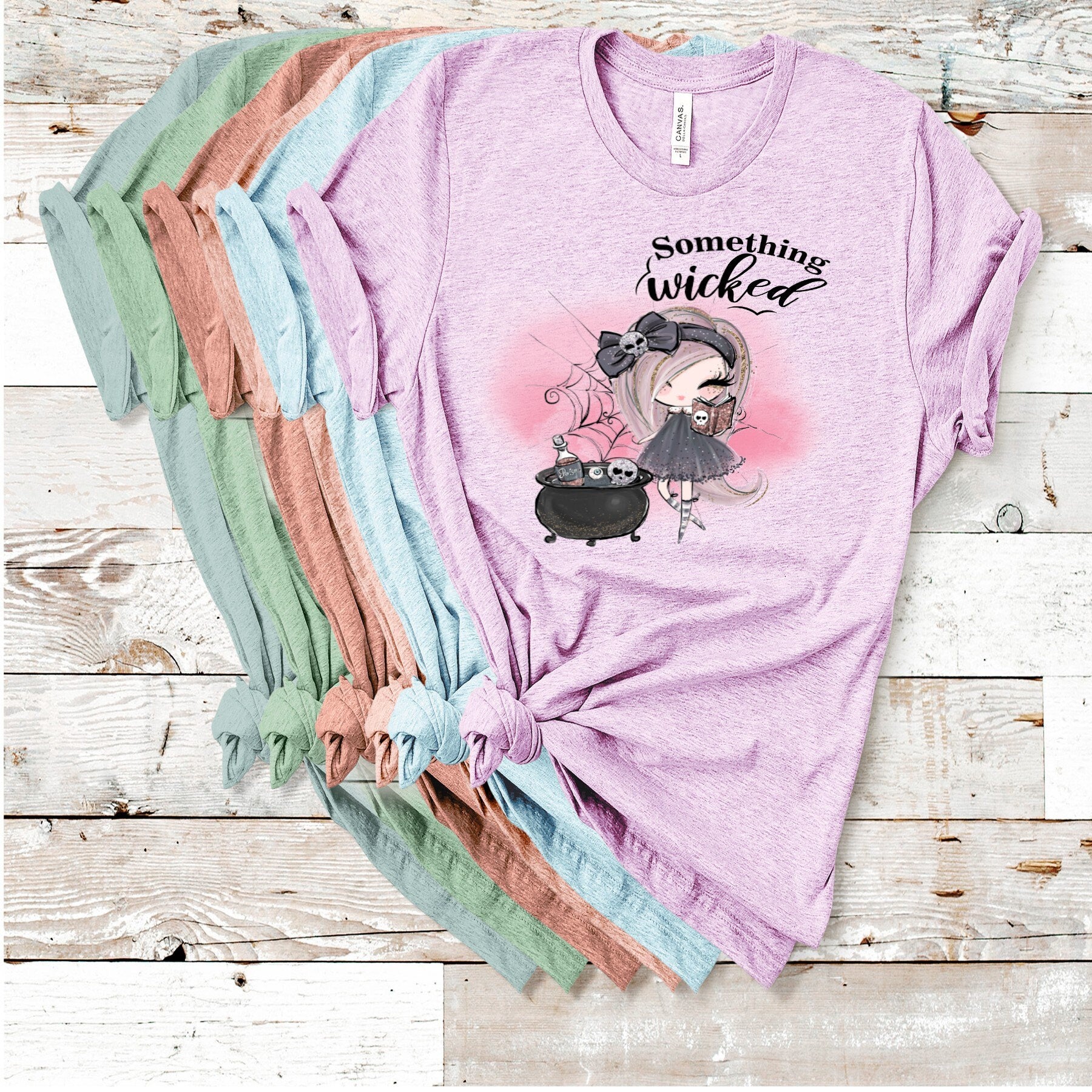 Cute Witch Halloween T-Shirt, Wicked Apparel