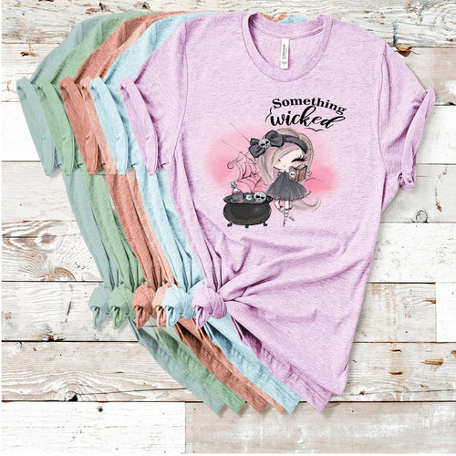Cute Witch Halloween T-Shirt, Wicked Apparel