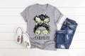 FarmLife Messy Bun Shirt: Ladies Farm Lover Tee