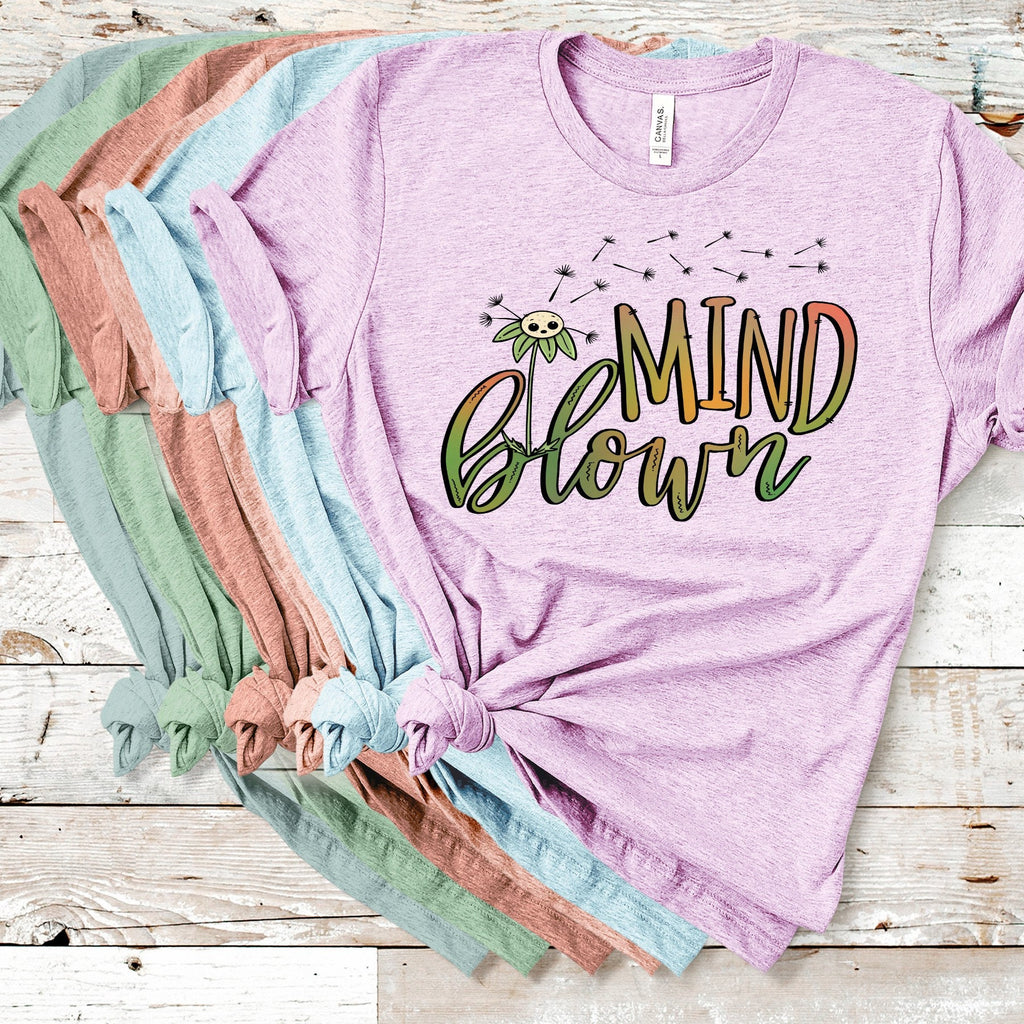 Mind Blown Dandelion Graphic Tee