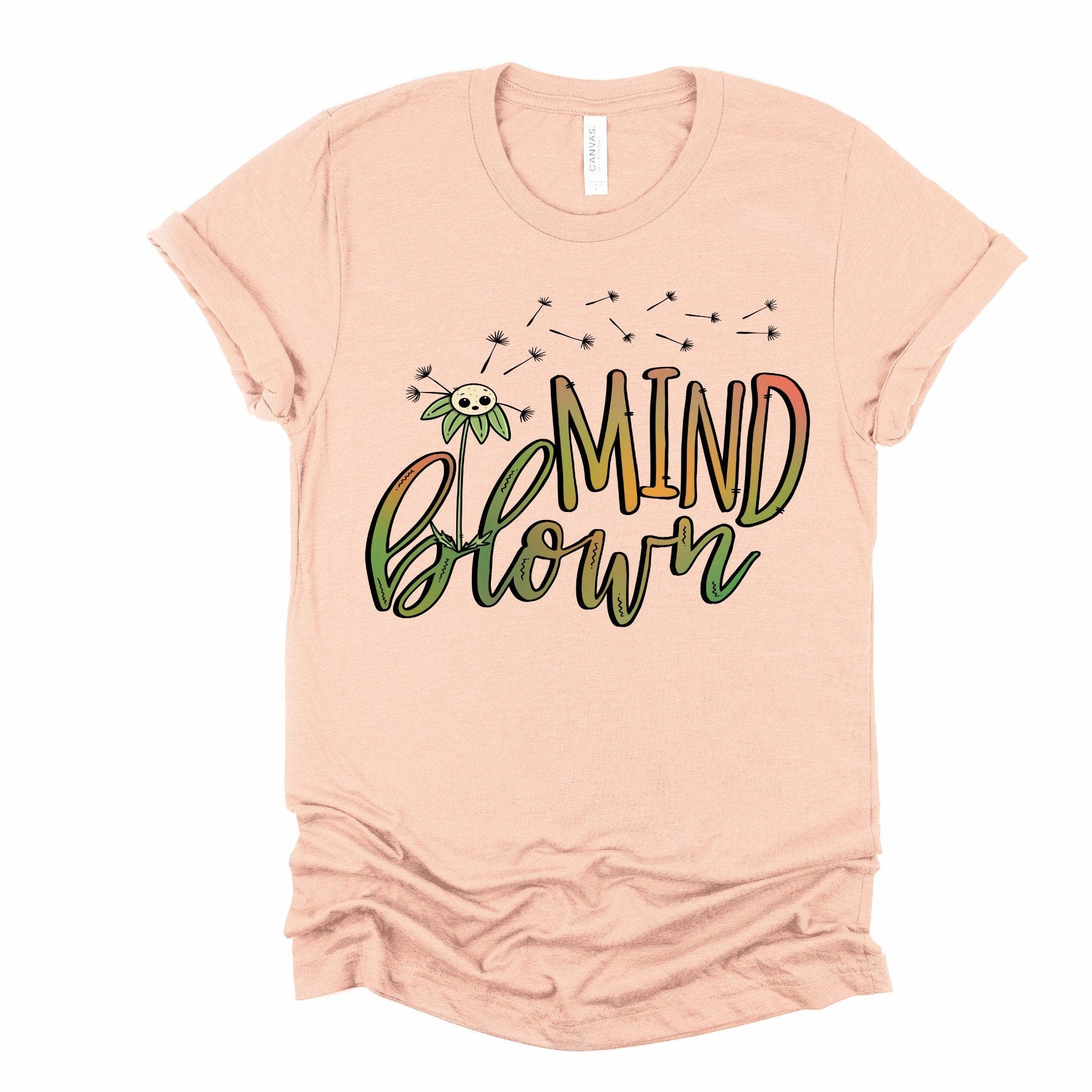Mind Blown Dandelion Graphic Tee