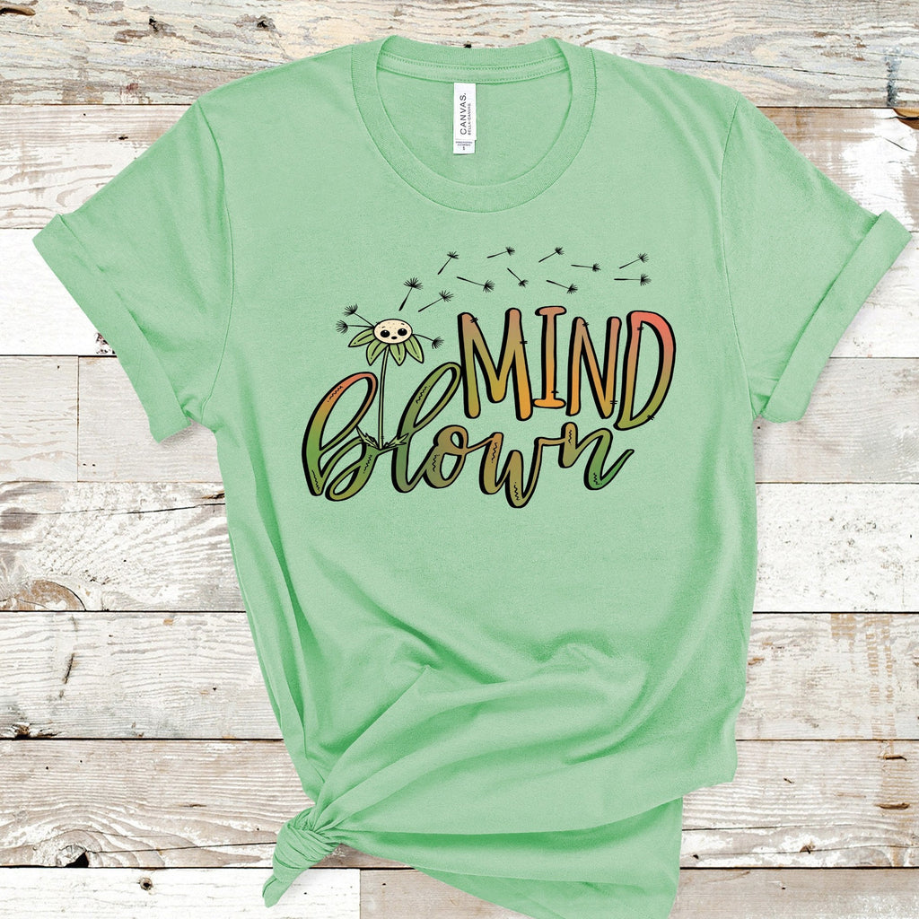 Mind Blown Dandelion Graphic Tee
