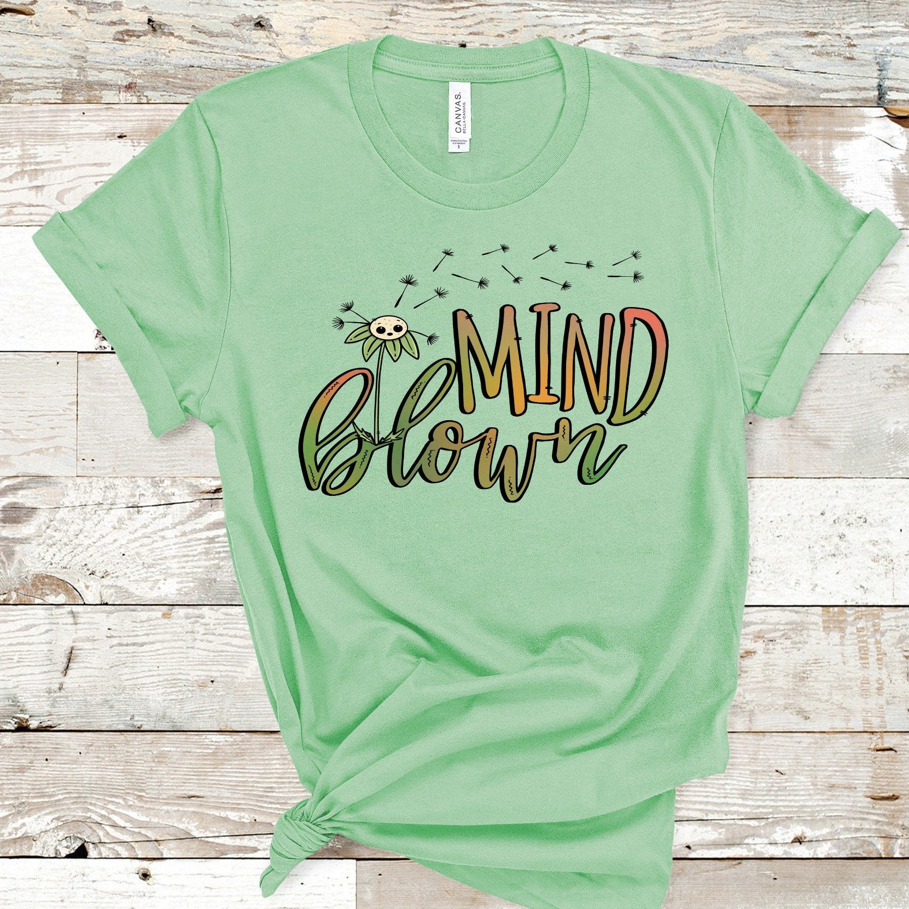 Mind Blown Dandelion Graphic Tee